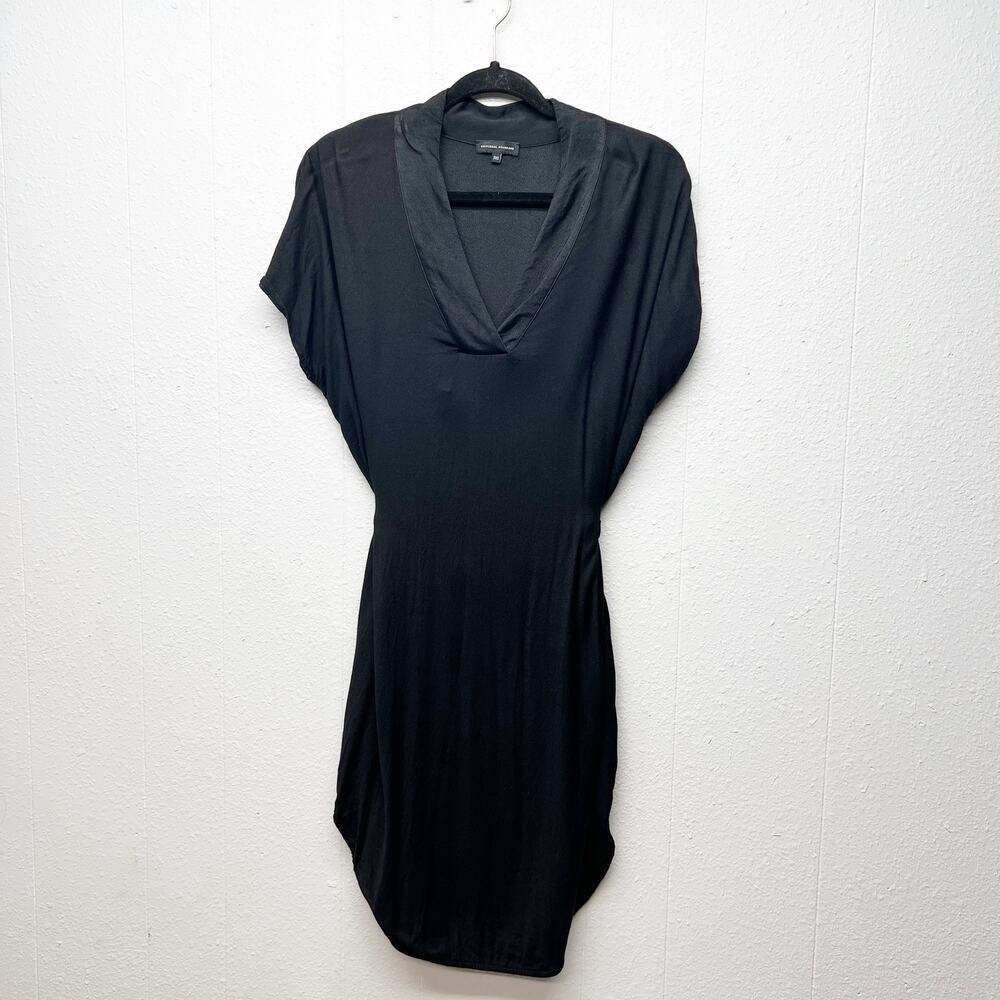 Universal Standard Womens Dress 2XS Midi Oversized Relaxed Office Career Party